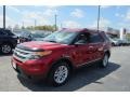 2013 Ruby Red Metallic Ford Explorer XLT 4WD  photo #6