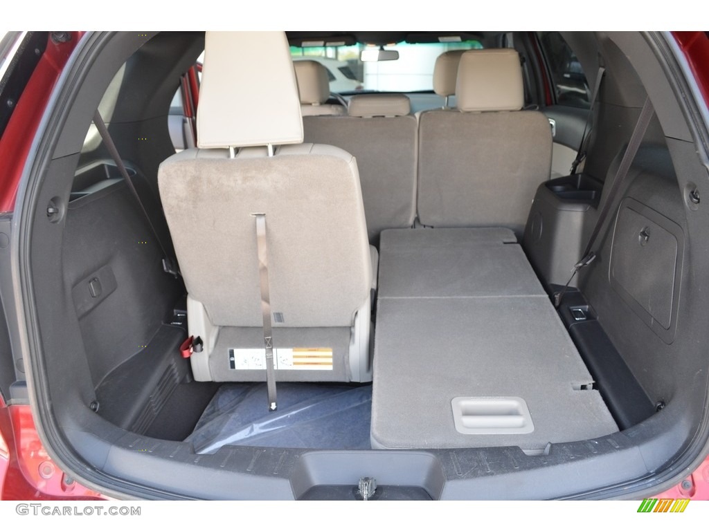 2013 Explorer XLT 4WD - Ruby Red Metallic / Medium Light Stone photo #12