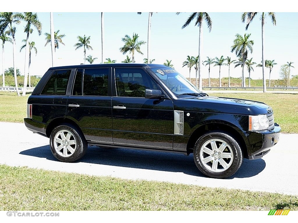 2006 Range Rover HSE - Java Black Pearl / Sand/Jet photo #2