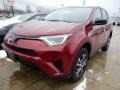 2018 Ruby Flare Pearl Toyota RAV4 LE  photo #1
