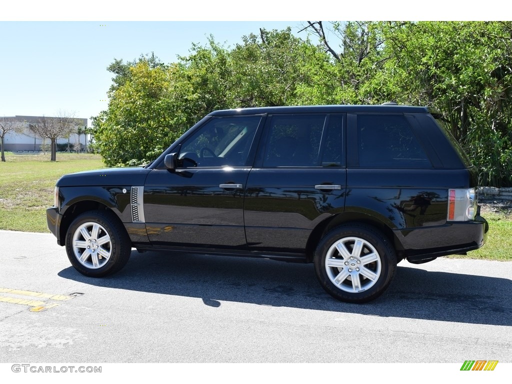 2006 Range Rover HSE - Java Black Pearl / Sand/Jet photo #9