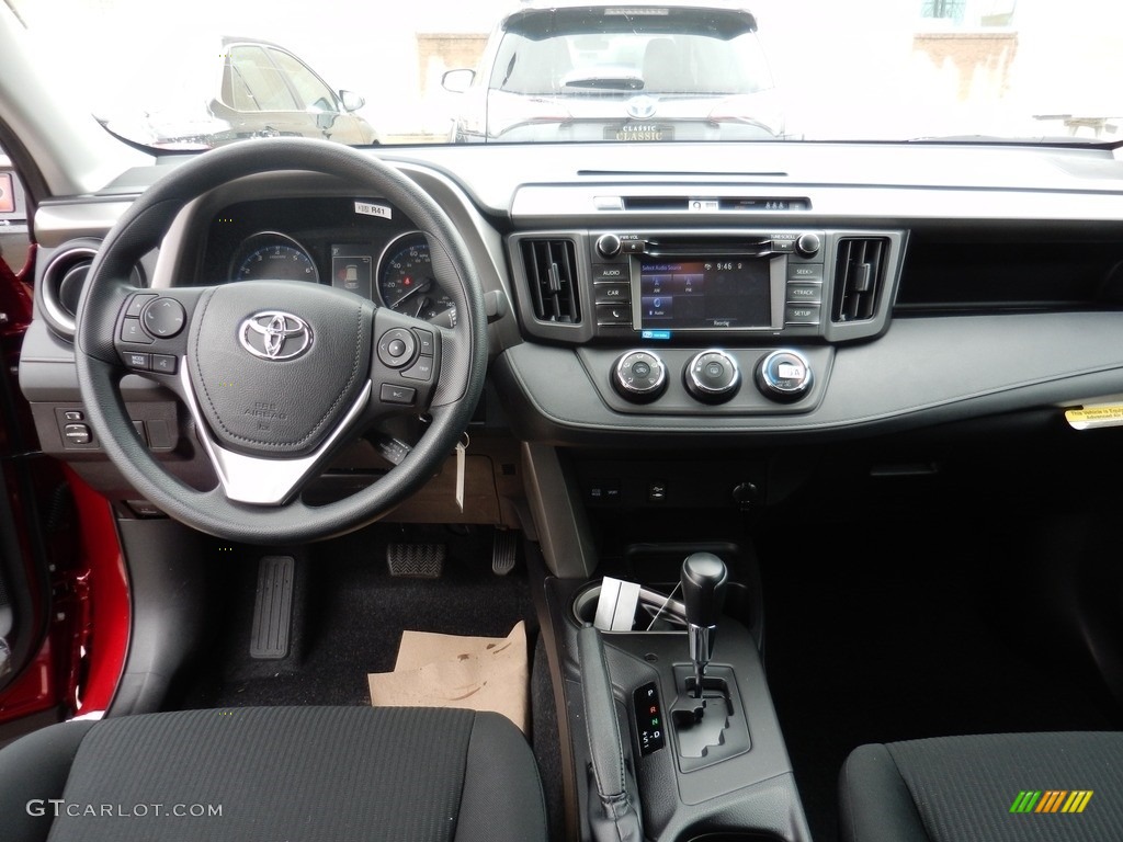 2018 RAV4 LE - Ruby Flare Pearl / Black photo #5