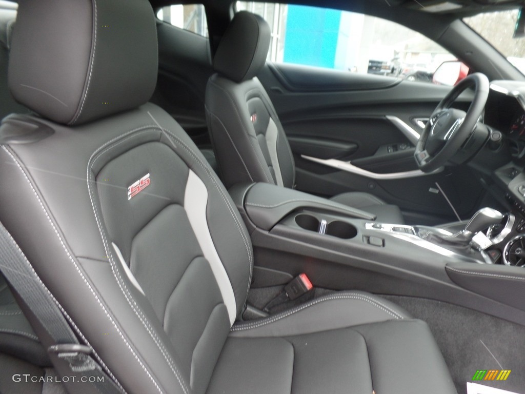 Jet Black Interior 2018 Chevrolet Camaro SS Coupe Photo #126666479