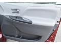 Gray 2018 Toyota Sienna LE AWD Door Panel