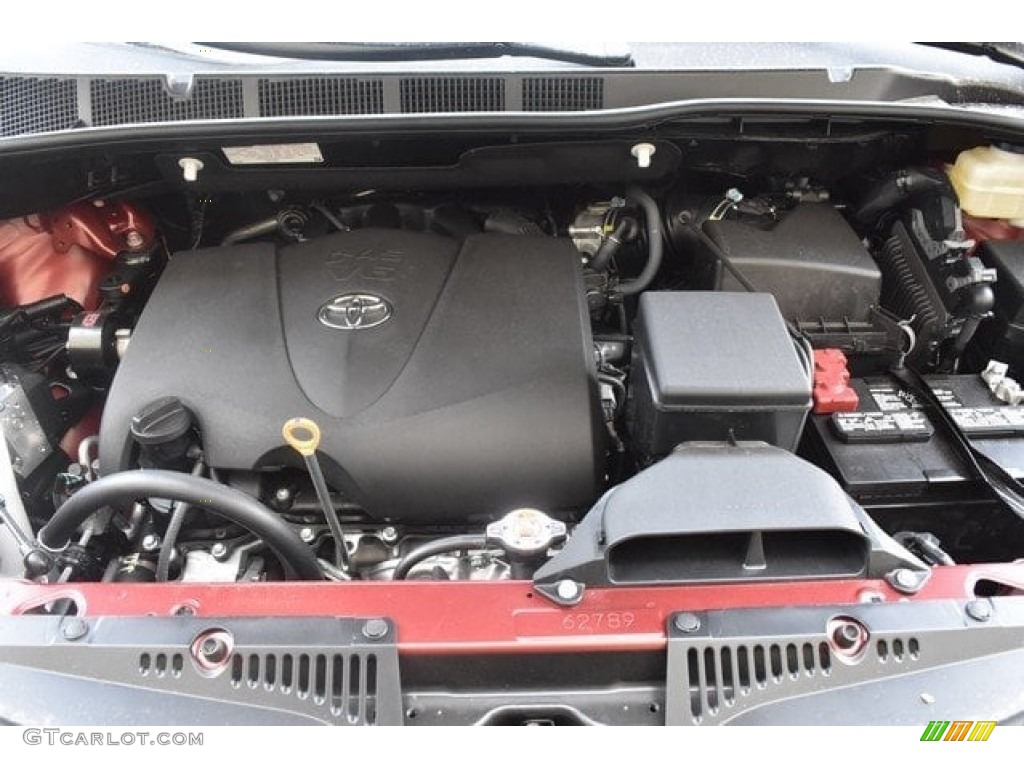 2018 Toyota Sienna LE AWD 3.5 Liter DOHC 24-Valve Dual VVT-i V6 Engine Photo #126667163