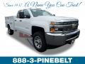 Summit White 2018 Chevrolet Silverado 3500HD Work Truck Double Cab 4x4 Chassis