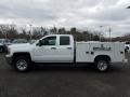 Summit White - Silverado 3500HD Work Truck Double Cab 4x4 Chassis Photo No. 3