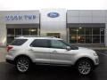 2017 Ingot Silver Ford Explorer Limited 4WD  photo #1