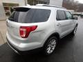 2017 Ingot Silver Ford Explorer Limited 4WD  photo #2