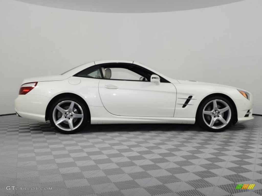 designo Diamond White Metallic 2016 Mercedes-Benz SL 550 Roadster Exterior Photo #126668810