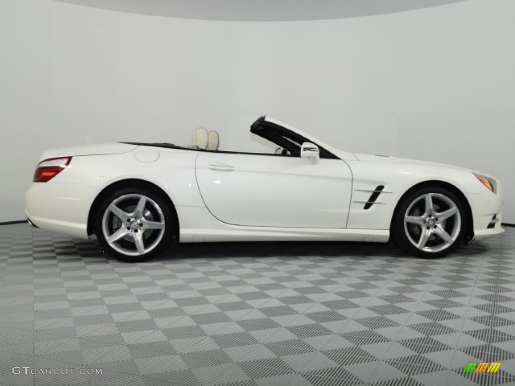 designo Diamond White Metallic 2016 Mercedes-Benz SL 550 Roadster Exterior Photo #126668822