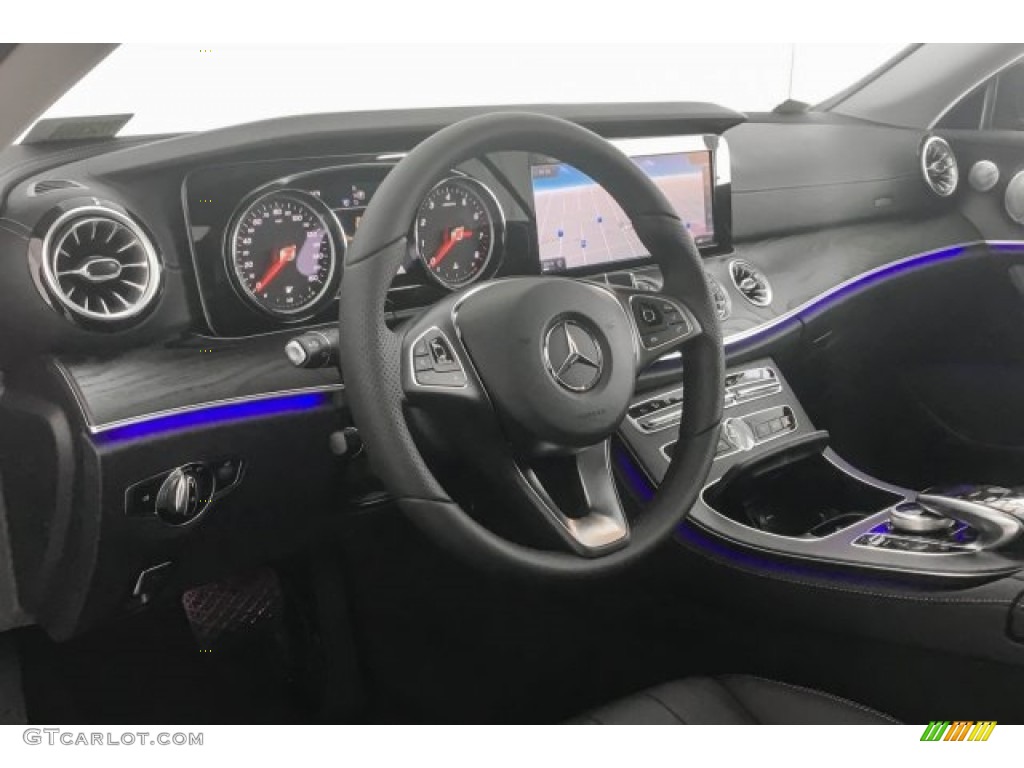 2018 E 400 Coupe - Black / Black photo #5