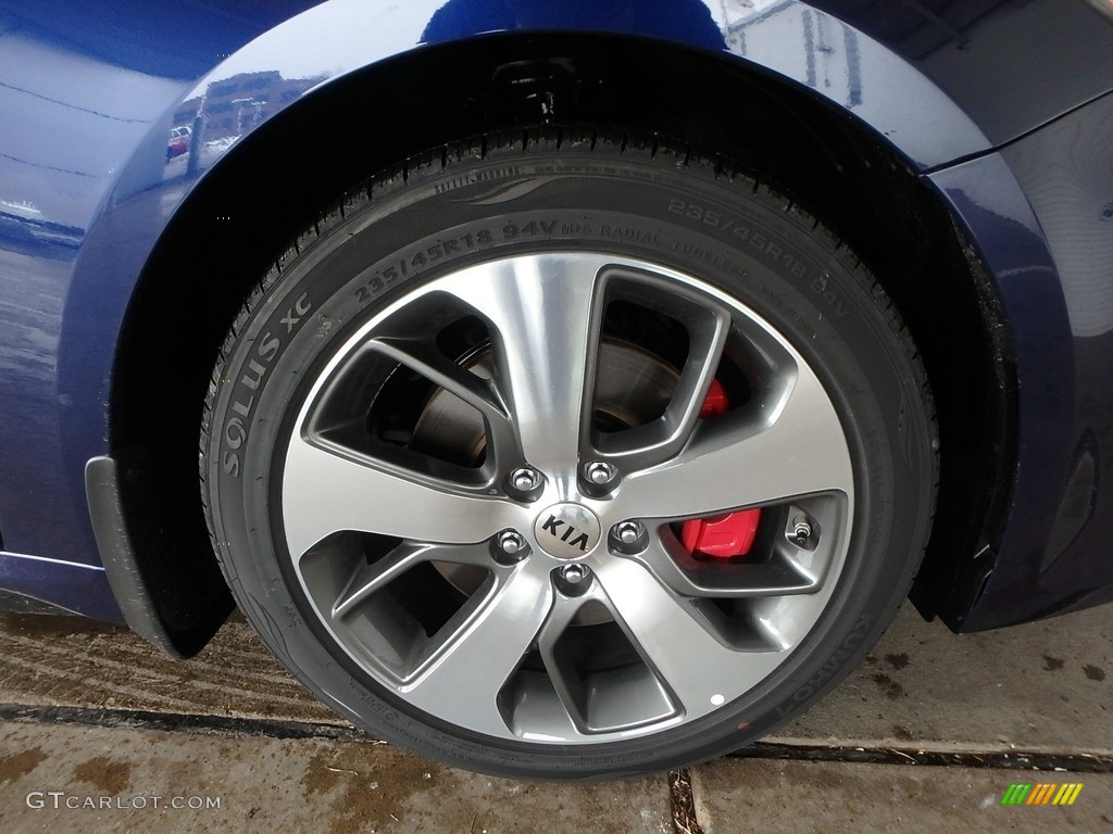2018 Optima SX - Horizon Blue / Black photo #2