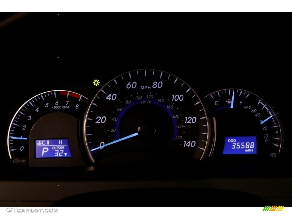 2012 Camry XLE - Cypress Green Pearl / Ivory photo #7