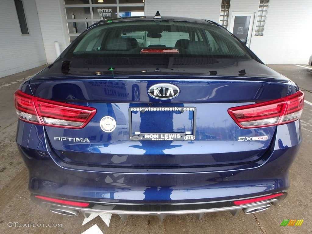 2018 Optima SX - Horizon Blue / Black photo #4