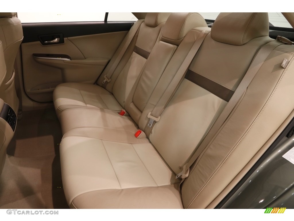 2012 Camry XLE - Cypress Green Pearl / Ivory photo #16