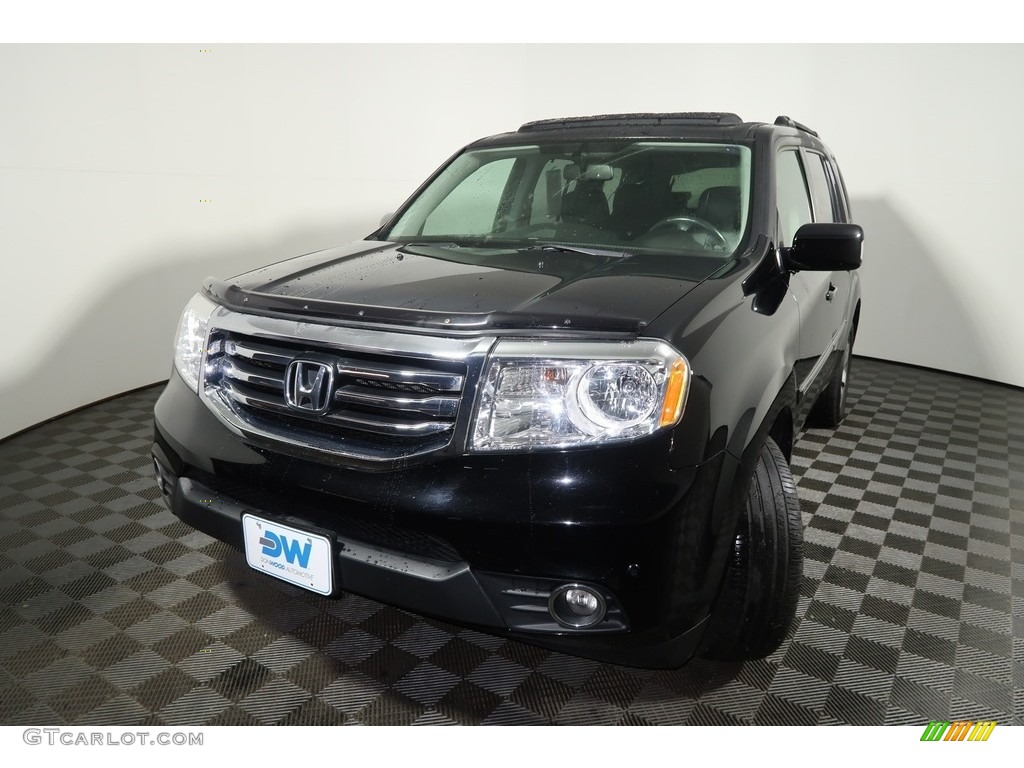 2015 Pilot Touring 4WD - Crystal Black Pearl / Black photo #11