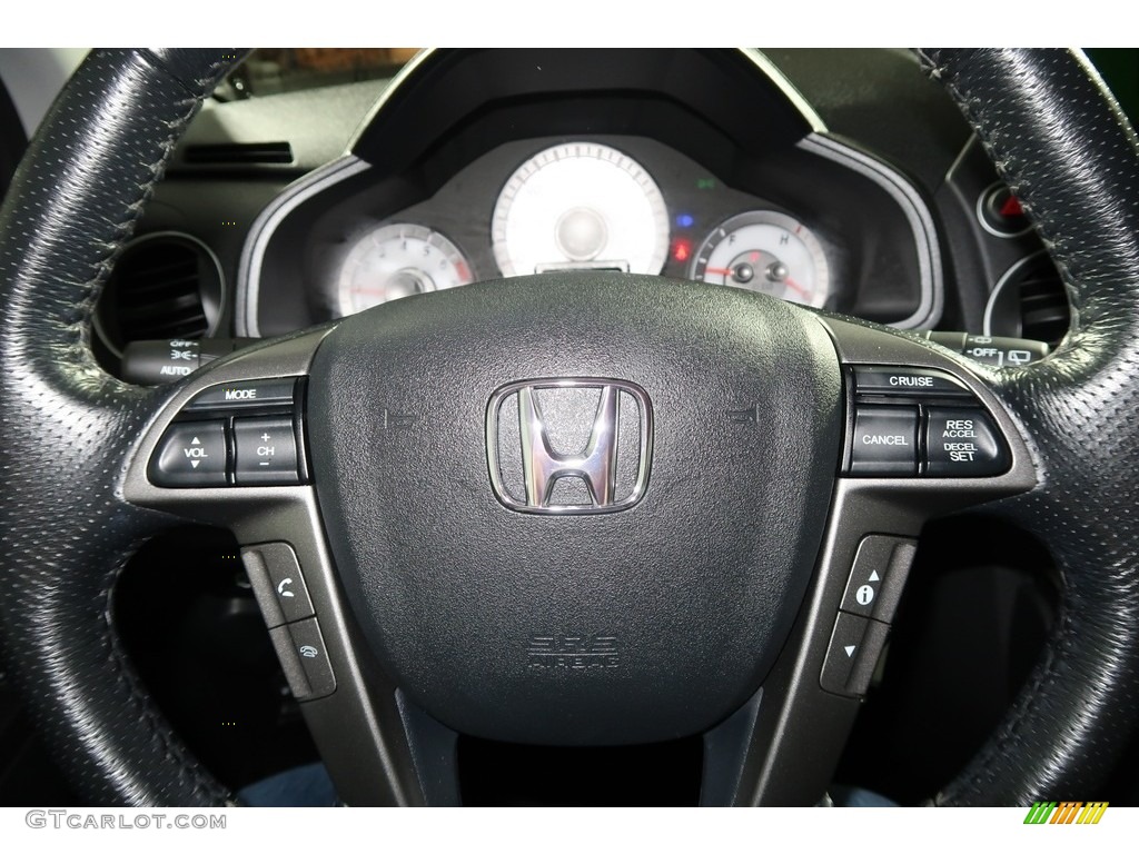 2015 Pilot Touring 4WD - Crystal Black Pearl / Black photo #20