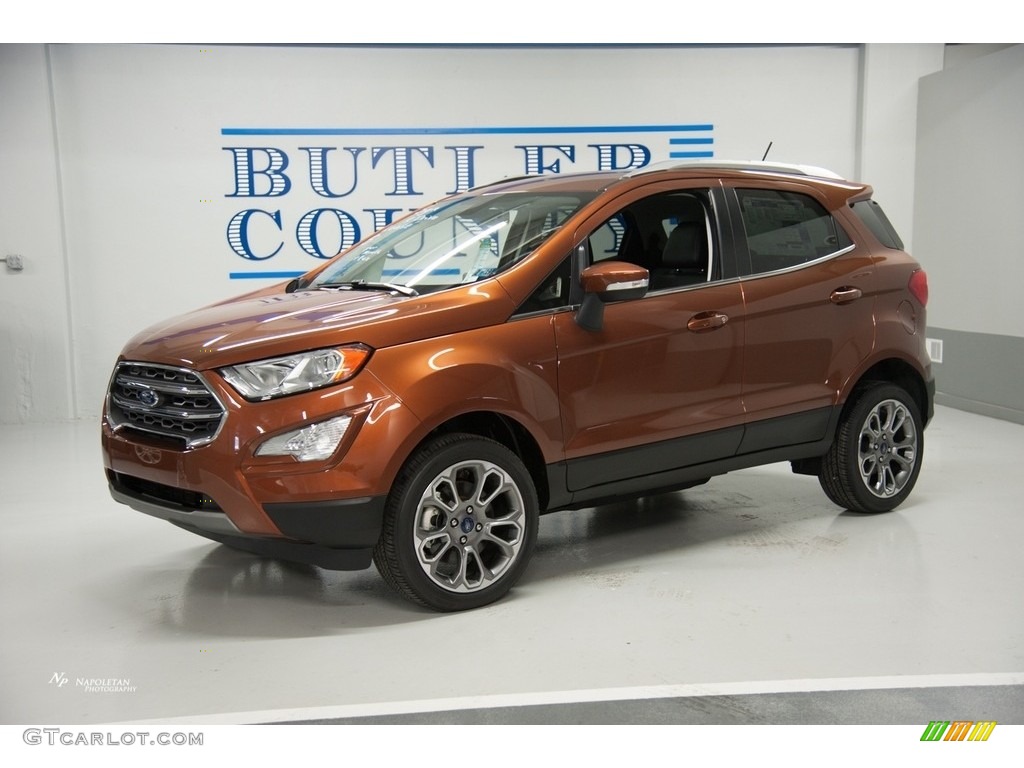 2018 EcoSport Titanium 4WD - Canyon Ridge / Ebony Black photo #1