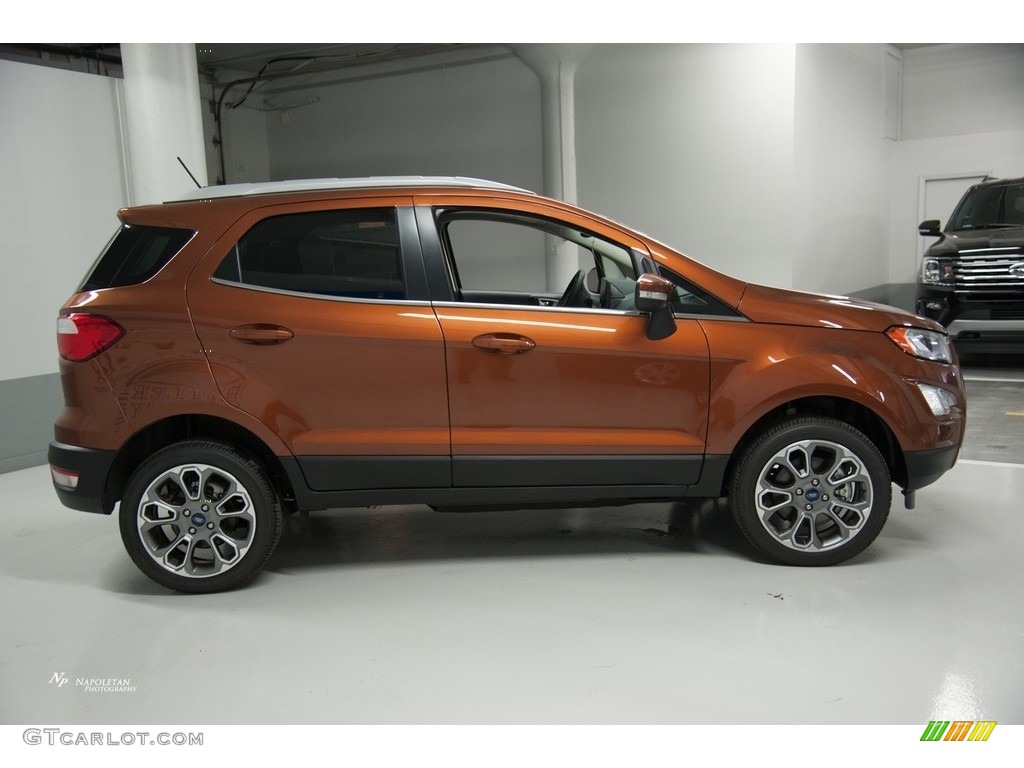 2018 EcoSport Titanium 4WD - Canyon Ridge / Ebony Black photo #3