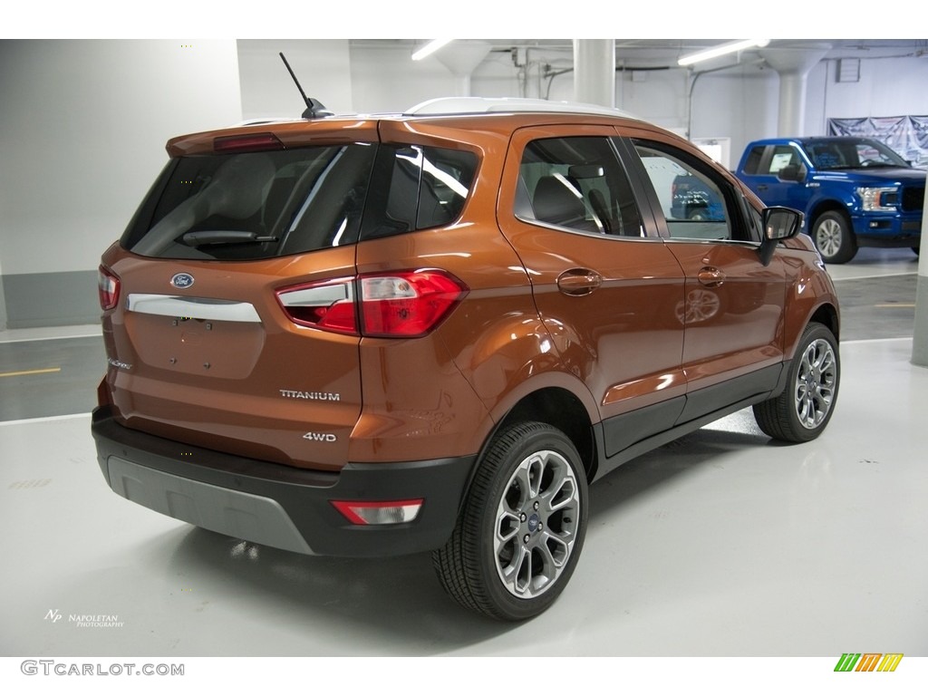 2018 EcoSport Titanium 4WD - Canyon Ridge / Ebony Black photo #4