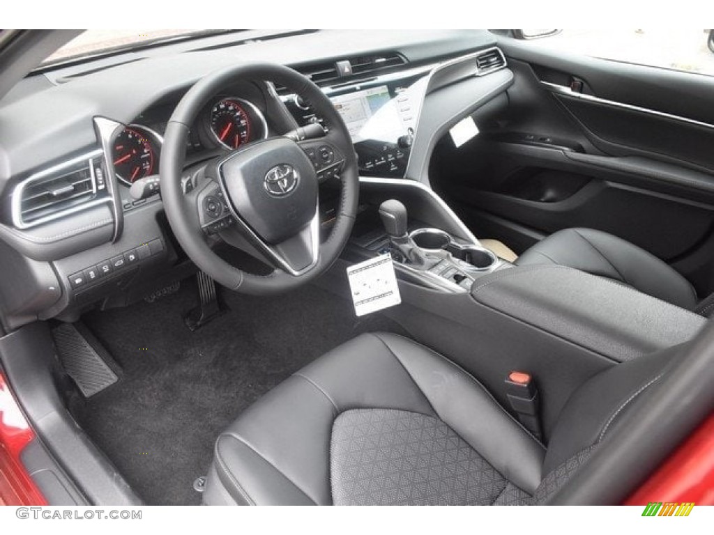 2018 Camry XSE V6 - Ruby Flare Pearl / Black photo #5