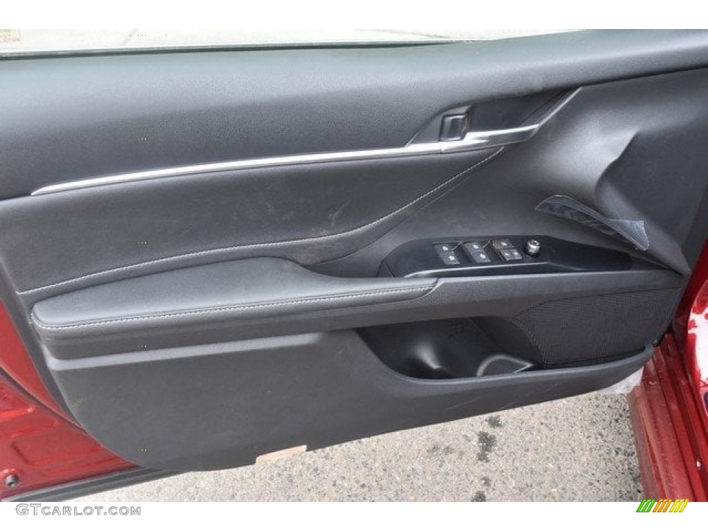 2018 Camry XSE V6 - Ruby Flare Pearl / Black photo #20