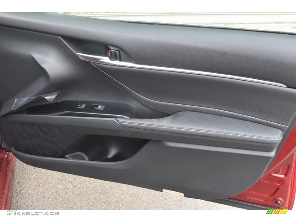 2018 Camry XSE V6 - Ruby Flare Pearl / Black photo #22