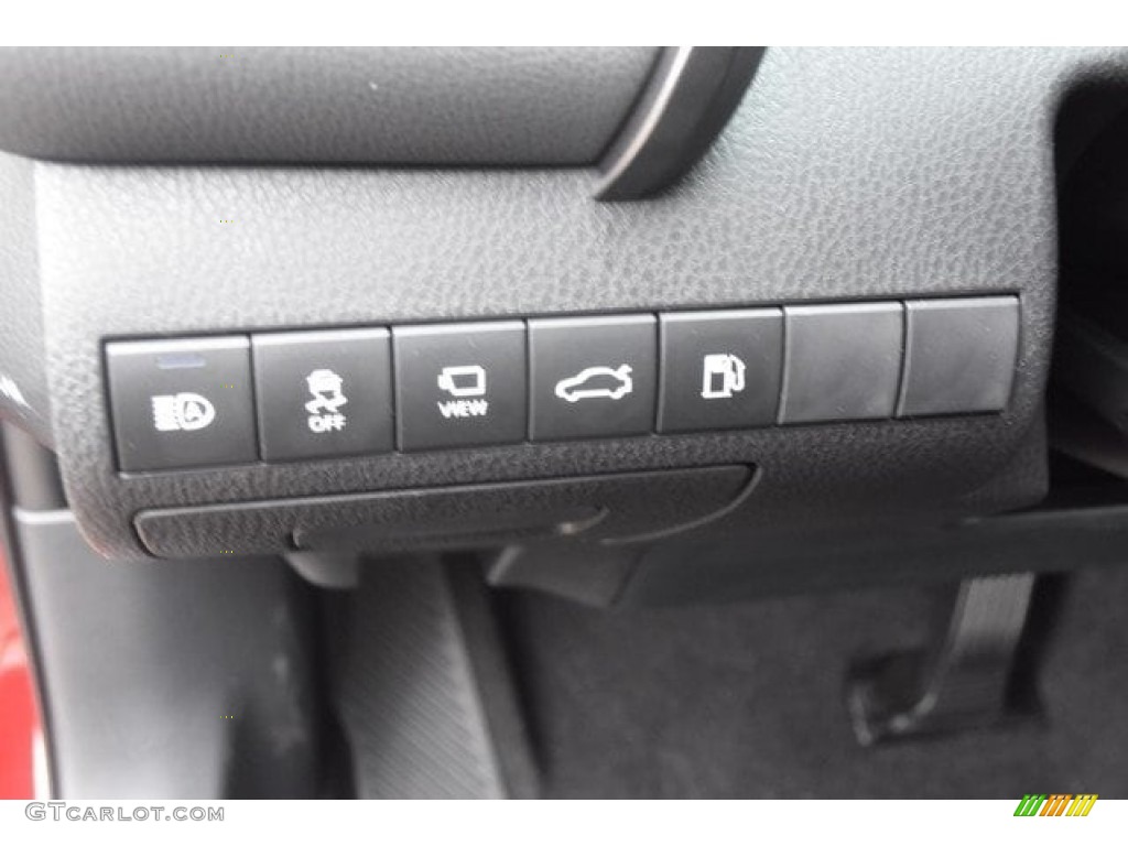 2018 Camry XSE V6 - Ruby Flare Pearl / Black photo #25