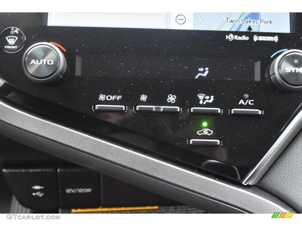 2018 Camry XSE V6 - Ruby Flare Pearl / Black photo #29