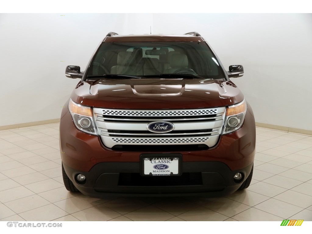 2015 Explorer XLT - Bronze Fire / Medium Light Stone photo #2