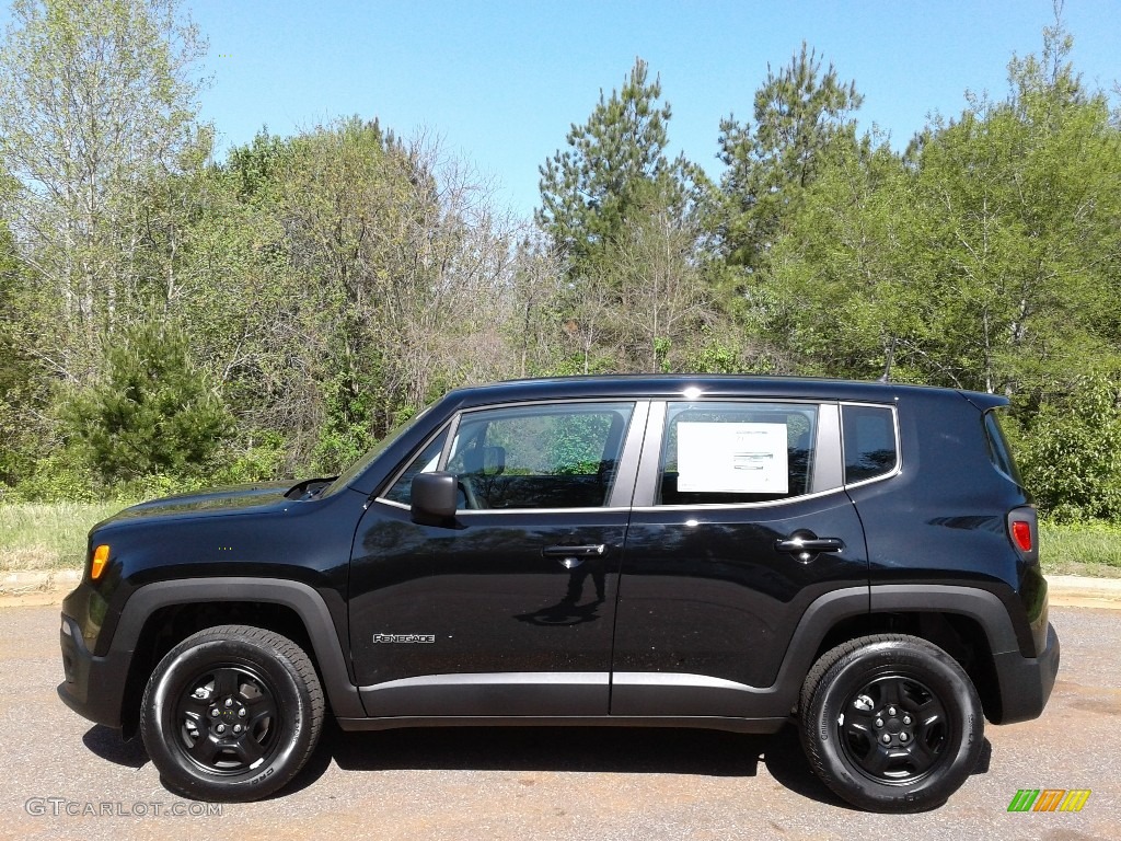 2018 Renegade Sport 4x4 - Black / Black photo #1