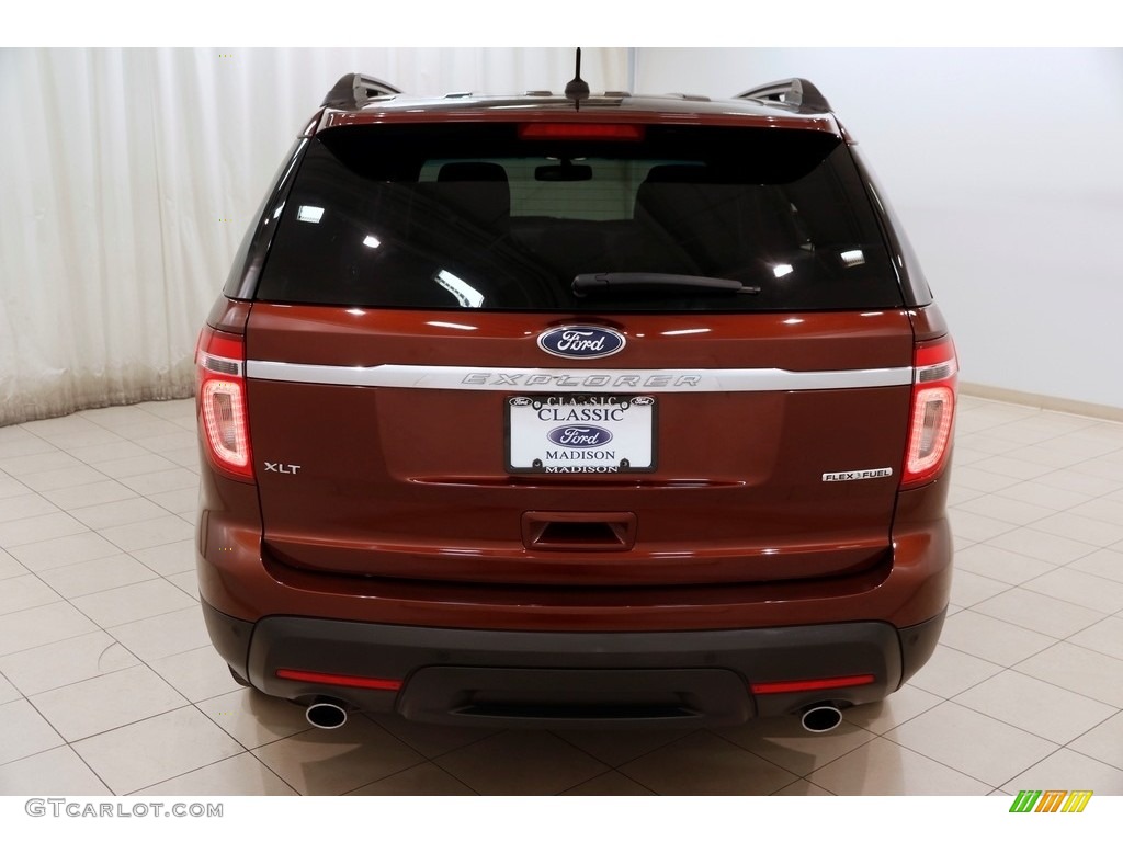 2015 Explorer XLT - Bronze Fire / Medium Light Stone photo #21