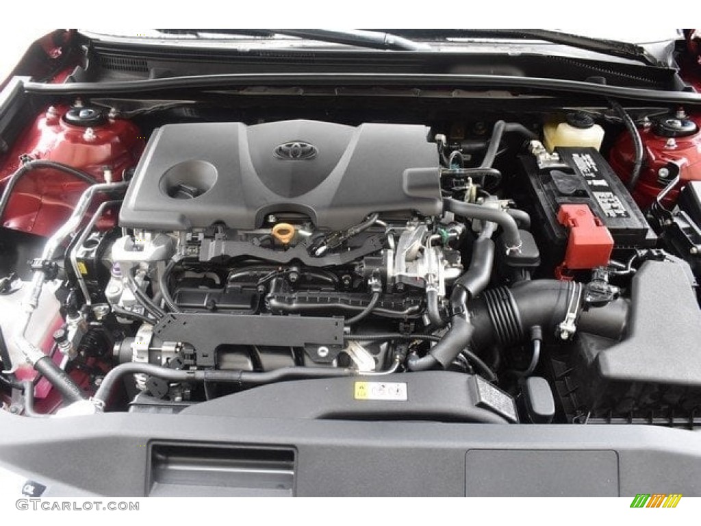 2018 Camry SE - Ruby Flare Pearl / Ash photo #31