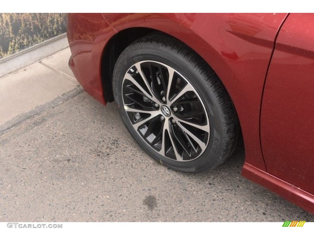 2018 Camry SE - Ruby Flare Pearl / Ash photo #32