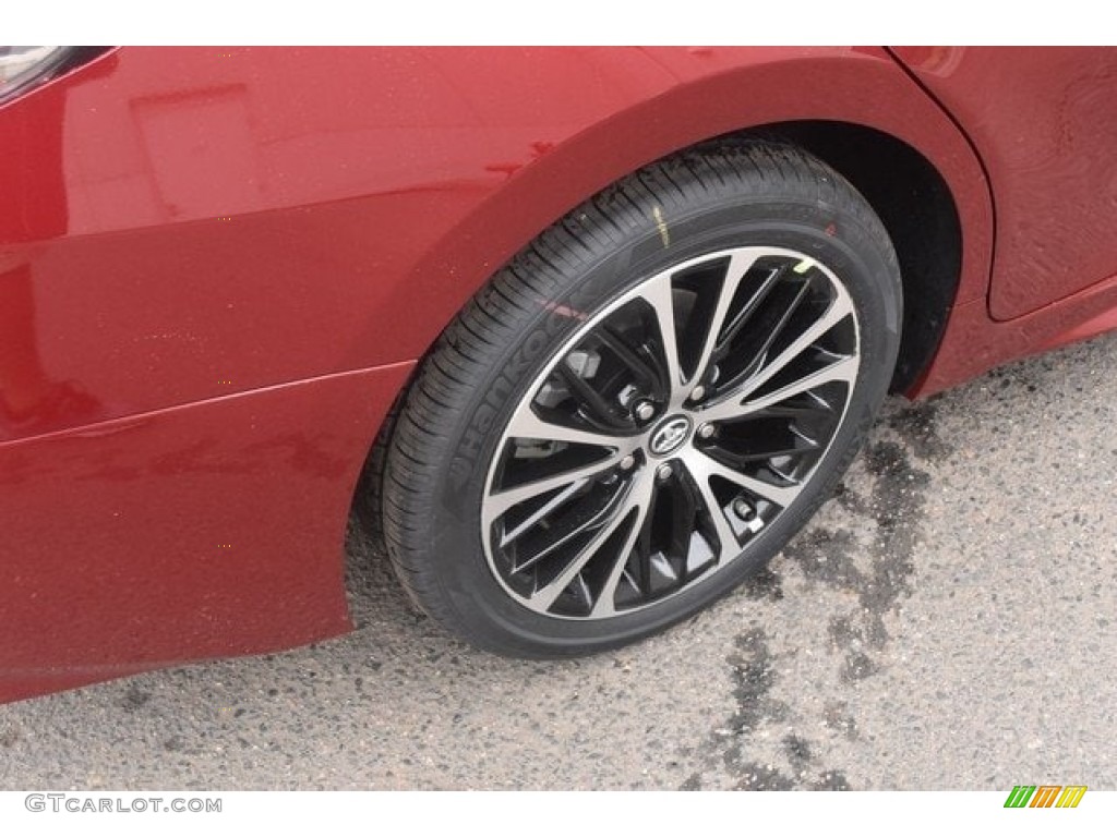 2018 Camry SE - Ruby Flare Pearl / Ash photo #34