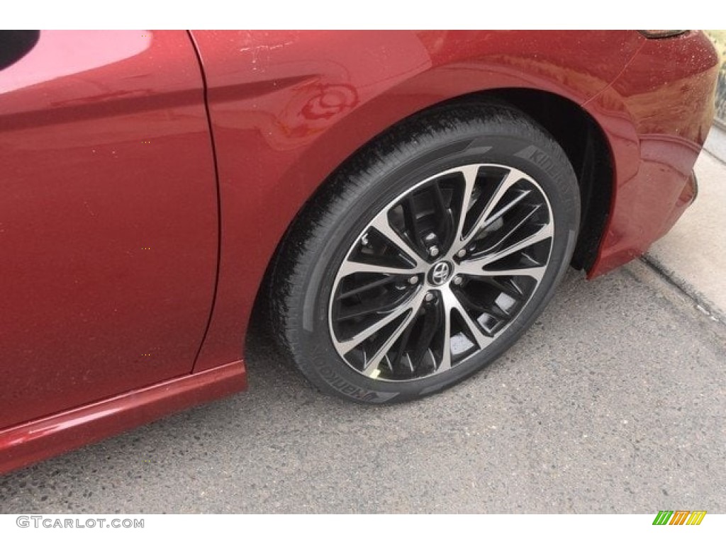 2018 Camry SE - Ruby Flare Pearl / Ash photo #35