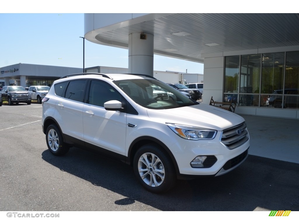 2018 Escape SE - White Platinum / Charcoal Black photo #1