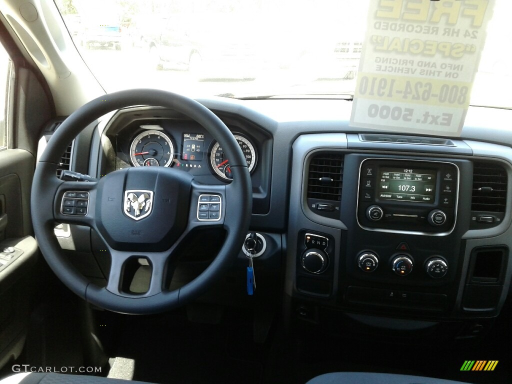 2018 1500 Express Crew Cab - Delmonico Red Pearl / Black/Diesel Gray photo #13