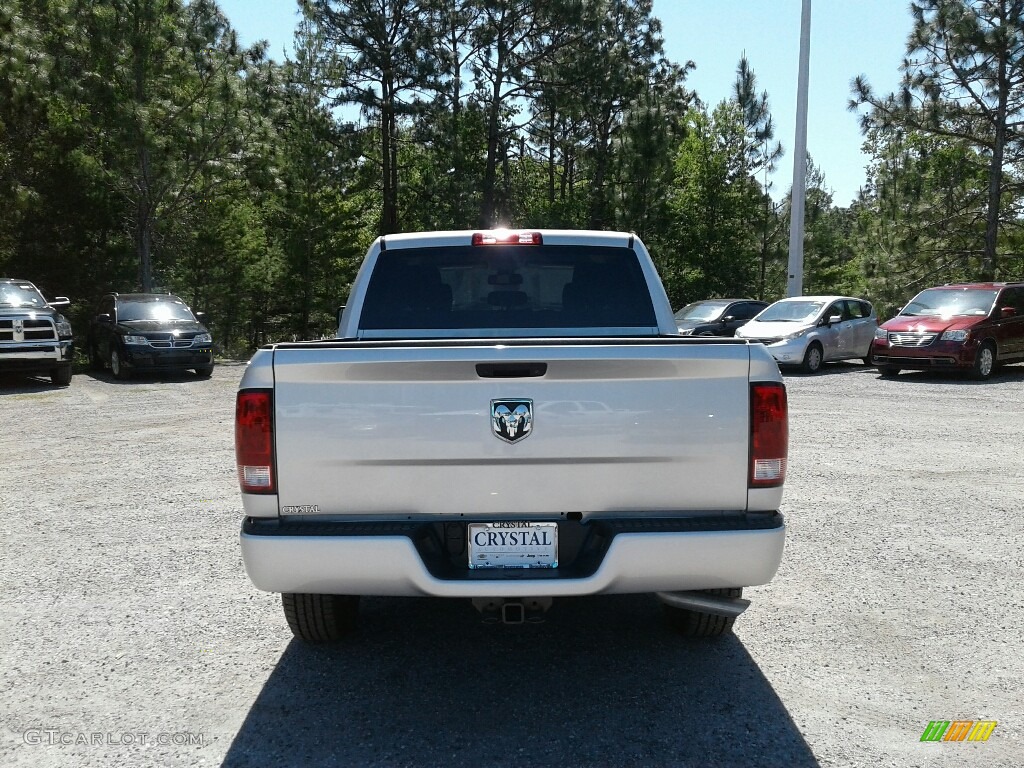 2018 1500 Express Crew Cab - Bright Silver Metallic / Black/Diesel Gray photo #4