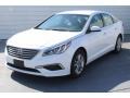 2017 Quartz White Pearl Hyundai Sonata SE  photo #3