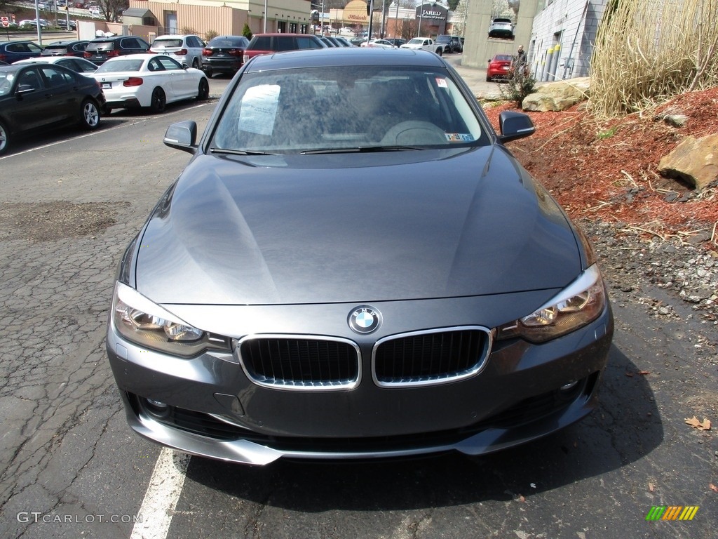 2015 3 Series 328i xDrive Sedan - Mineral Grey Metallic / Black photo #8