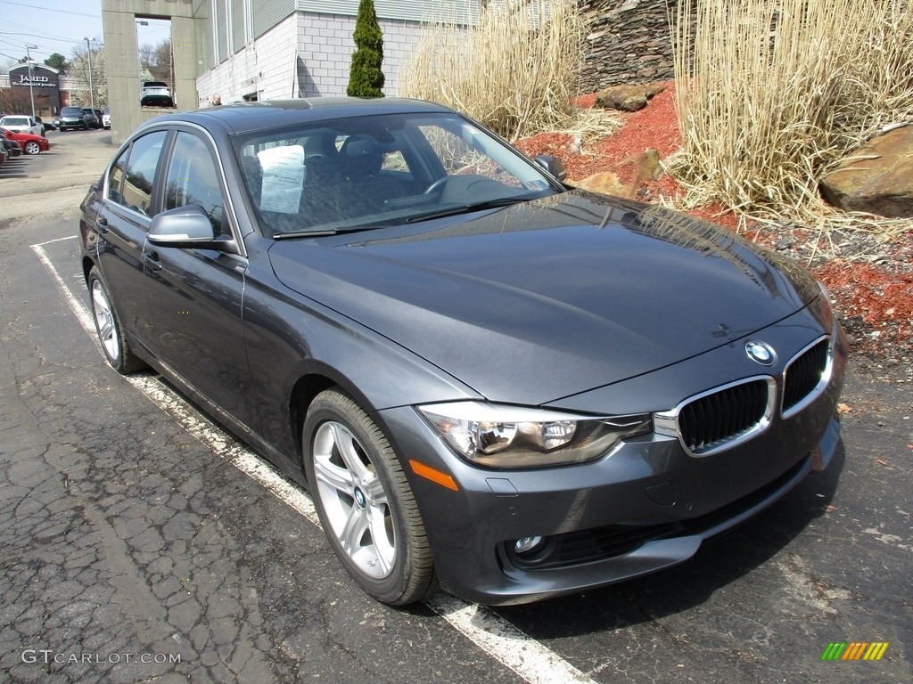 2015 3 Series 328i xDrive Sedan - Mineral Grey Metallic / Black photo #9