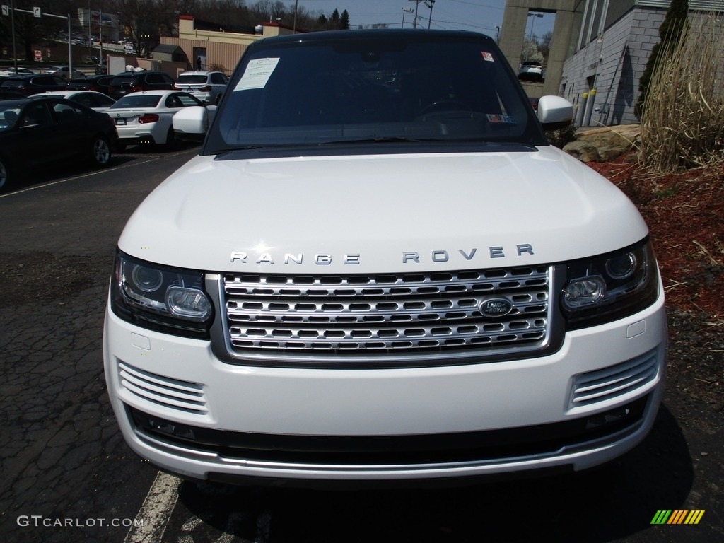 2016 Range Rover Supercharged - Fuji White / Ebony/Ebony photo #8