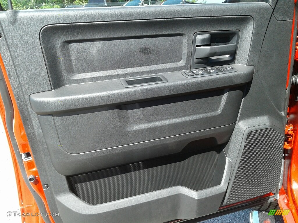2018 1500 Express Crew Cab - Flame Red / Black/Diesel Gray photo #17