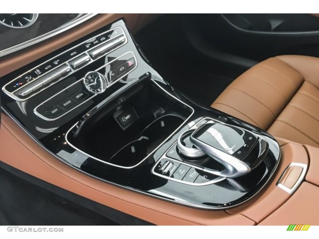 2018 E 400 Coupe - Emerald Green Metallic / Saddle Brown/Black photo #7