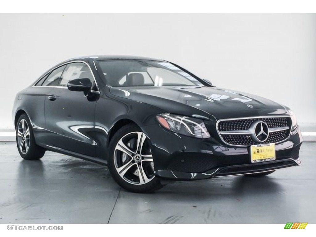 2018 E 400 Coupe - Emerald Green Metallic / Saddle Brown/Black photo #12