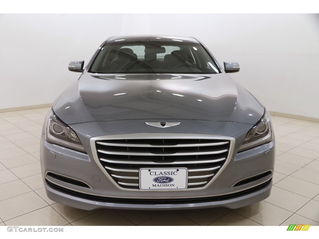2015 Genesis 3.8 Sedan - Parisian Gray / Black photo #2