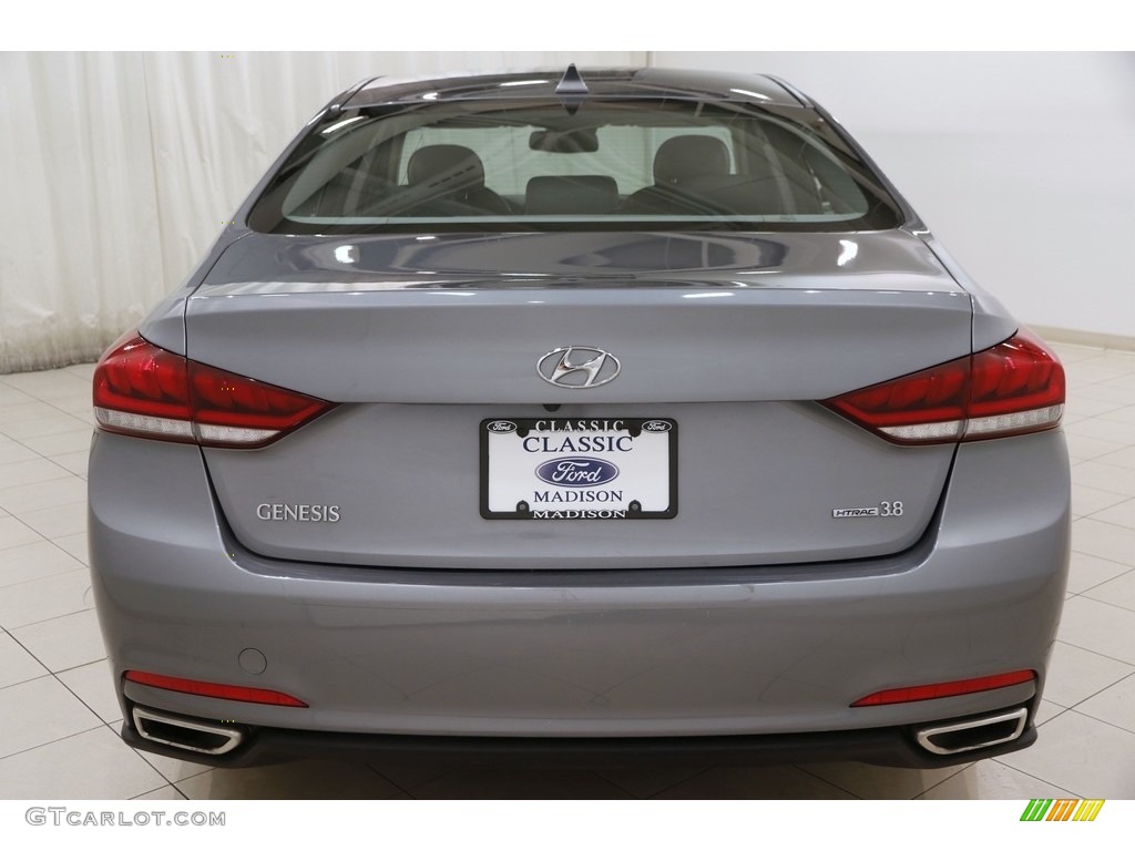 2015 Genesis 3.8 Sedan - Parisian Gray / Black photo #27