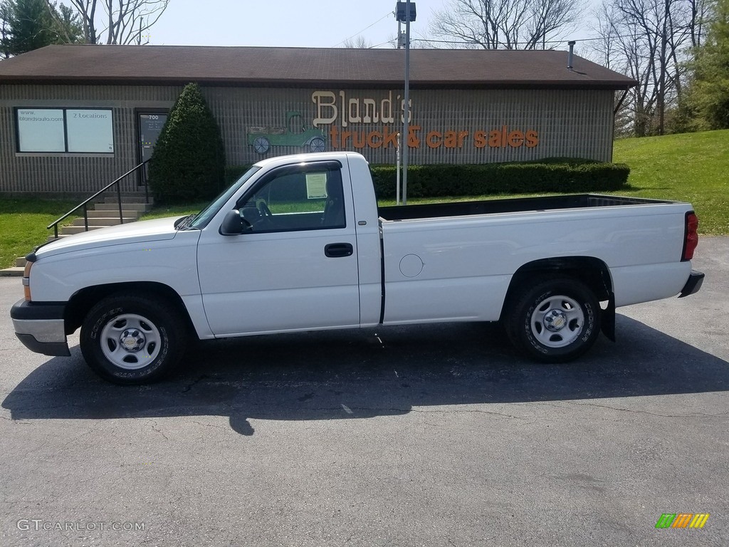 Summit White Chevrolet Silverado 1500